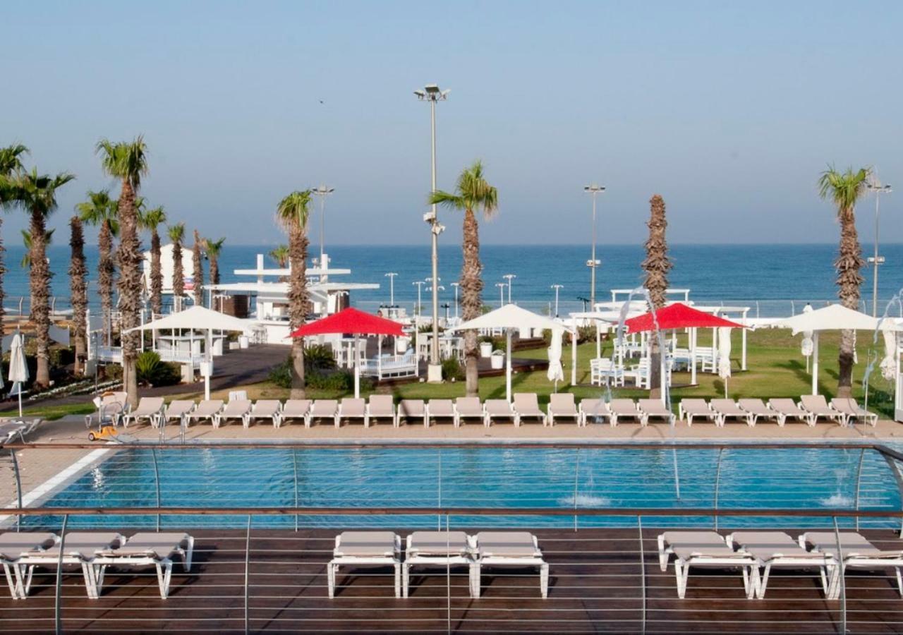 Palm Beach Hotel Akko Bagian luar foto